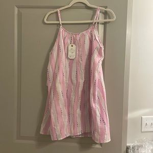 Pink dress/ beach cover up
